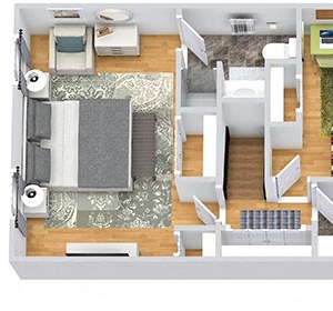 3D Norfolk with Fenced-in Yard 3D Norfolk 2 Bedroom apartment with yard. 1st floor kitchen, dining, living, half bath. 2nd floor bedrooms, 1 full baths. Large closets. in-unit laundry